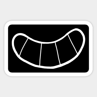 Toothy Grin Sticker